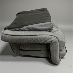 不二貿易 多機能チェアプレミアム グレー 座椅子 中古品販売 11Eの画像