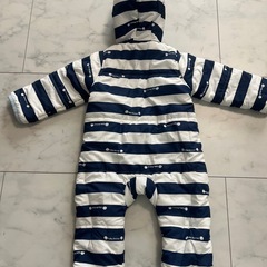 breeze ダウンロンパース　カバーオール　　90サイズの画像