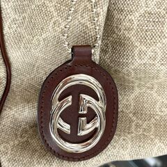 【ドリーム池田店】グッチ　ハンドバッグ　211944　保存袋･ハギレ･取扱説明書･タグ付き　IKW-296の画像