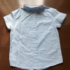 H&M 半袖シャツ ライトブルー 98cmの画像