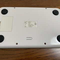 体重計（コンパクトサイズ）の画像