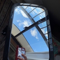 車用　ベビーミラー　大判の画像