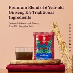6年根 韓国高麗紅蔘液 50ml×29包の画像