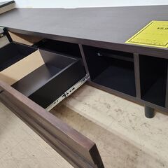 J1841【リユースのサカイ柏店】TV台　ダークブラウン　クリーニング済み　の画像