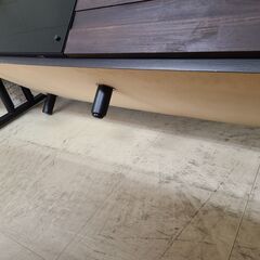 J1841【リユースのサカイ柏店】TV台　ダークブラウン　クリーニング済み　の画像