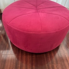 リーンロゼ　パンプキン ピンク 　オットマン　の画像