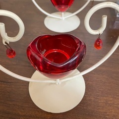 アンティーク燭台２個セットの画像