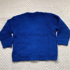 ②手編みカーディガン（男の子用）の画像
