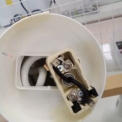 リユースのサカイ栃木店★ジモティ割あり★ NITORI 照明器具 ベージュ×ホワイト W40×D40×H52.7 クリーニング済み TC11760の画像