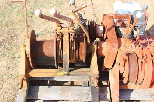 集材機　集材ウインチ　S400B他計３台　林業　山仕事 集材機 集材ウインチ S400B他計3台 林業 山仕事