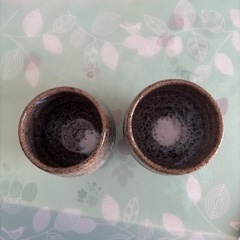 手作り湯呑みの画像