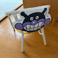 アンパンマン　豆イス　ベビーチェア　まめ椅子　子供用椅子　ばいきんまん の画像