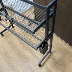 水切りラック　美品　シンク上に　キッチンラックの画像