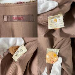 PINK HOUSE ピンクハウス ノーカラージャケット ウール/コットン マルチカラー レディース【古着】【中古】の画像