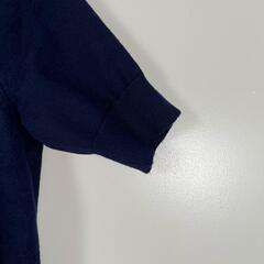 KURICA KURICA 半袖ニット コットン ネイビー レディース M【古着】【中古】の画像
