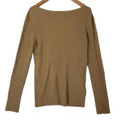 BALLSEY ボールジー 長袖ニット ウール ベージュ レディース M【古着】【中古】の画像