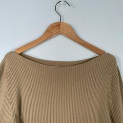 BALLSEY ボールジー 長袖ニット ウール ベージュ レディース M【古着】【中古】の画像