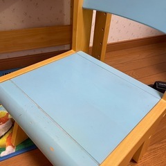 キッズ　ベビー　机　椅子　セット　テーブル　チェア　木製の画像