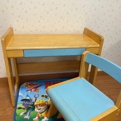 キッズ　ベビー　机　椅子　セット　テーブル　チェア　木製の画像