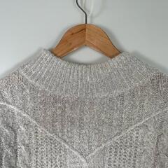 Chico Chico 長袖ニット アクリル グレー レディース F【古着】【中古】の画像