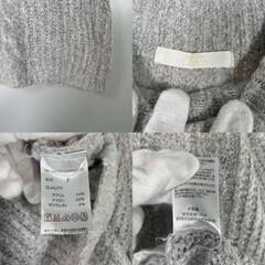 Chico Chico 長袖ニット アクリル グレー レディース F【古着】【中古】の画像