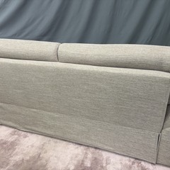 〔美品〕３人掛けソファ 布張りタイプの画像
