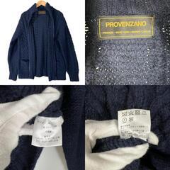 PROVENZANO PROVENZANO ジャケット ウール ネイビー メンズ M【古着】【中古】の画像