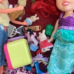 お人形遊びセットの画像