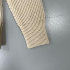 delave delave 長袖ニット ウール ホワイト レディース 36【古着】【中古】の画像