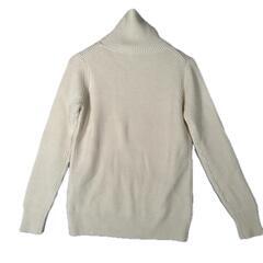 delave delave 長袖ニット ウール ホワイト レディース 36【古着】【中古】の画像