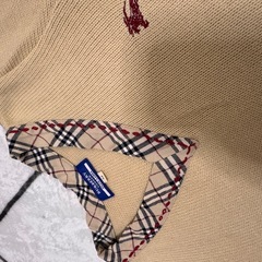 BURBERRY ケーブルニット半袖 Msizeの画像