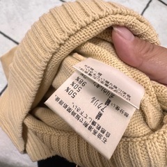 BURBERRY ケーブルニット半袖 Msizeの画像