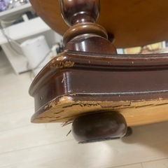 アンティーク　本大理石テーブルの画像