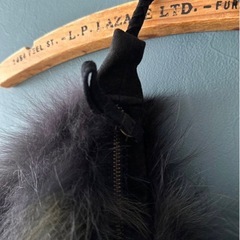 マルチカラーファーバッグの画像