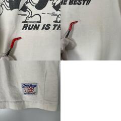 FREE RAGE FREE RAGE 七部丈Tシャツ コットン グリーン レディース M【古着】【中古】の画像