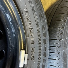 ダイハツ　ホイル14inch
　ムーブキャンバスの画像