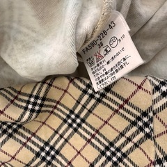 BURBERRY カットソー 五分袖 38size の画像