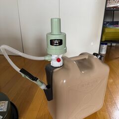 TOYOTOMI KS-GE67 ギアミッション 石油ストーブ かっこいい給油ポンプとタンク付き！の画像