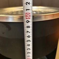 円型灰皿 ブラック ゴミ入れ有の画像