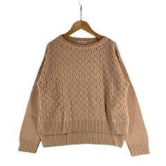 SM2 サマンサモスモス その他 長袖ニット アクリル ブラウン...