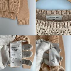 SM2 サマンサモスモス その他 長袖ニット アクリル ブラウン レディース M【古着】【中古】の画像