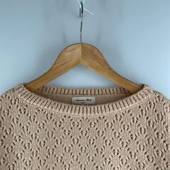 SM2 サマンサモスモス その他 長袖ニット アクリル ブラウン レディース M【古着】【中古】の画像