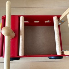 I'm Toy おもちゃ ウォーカー＆ライド消防車　手押し車の画像