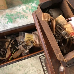 足踏みミシン　シンガー　SINGER 昭和レトロ　アンティークの画像