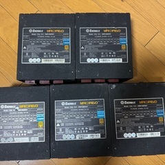 【5個セット】ENERMAX MAXREVO / EMR1500EWT/A 1500W Gold認証 電源ユニット　未チェックの画像