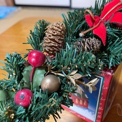 クリスマスリース等2種の画像