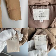 BEAUTY&YOUTH UNITED ARROWS ビューティアンドユースユナイテッドアローズ ダウンジャケット ポリエステル ブラウン レディース S【古着】【中古】の画像