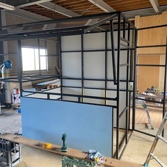 軽トラ用キッチンカーBOXの画像