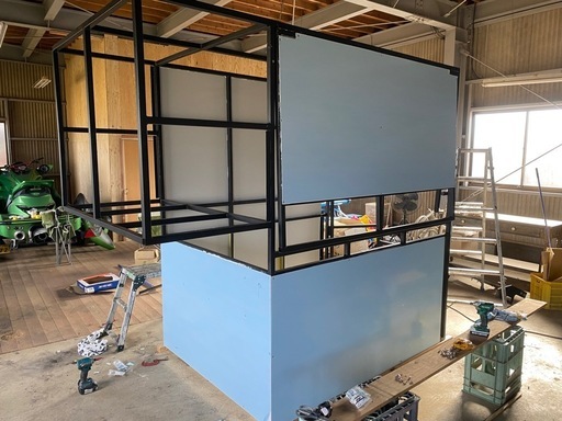 軽トラ用キッチンカーBOX