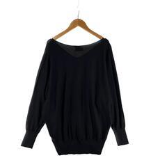 UNITED ARROWS TOKYO UNITED ARROWS TOKYO 長袖ニット ウール ブラック レディース【古着】【中古】の画像